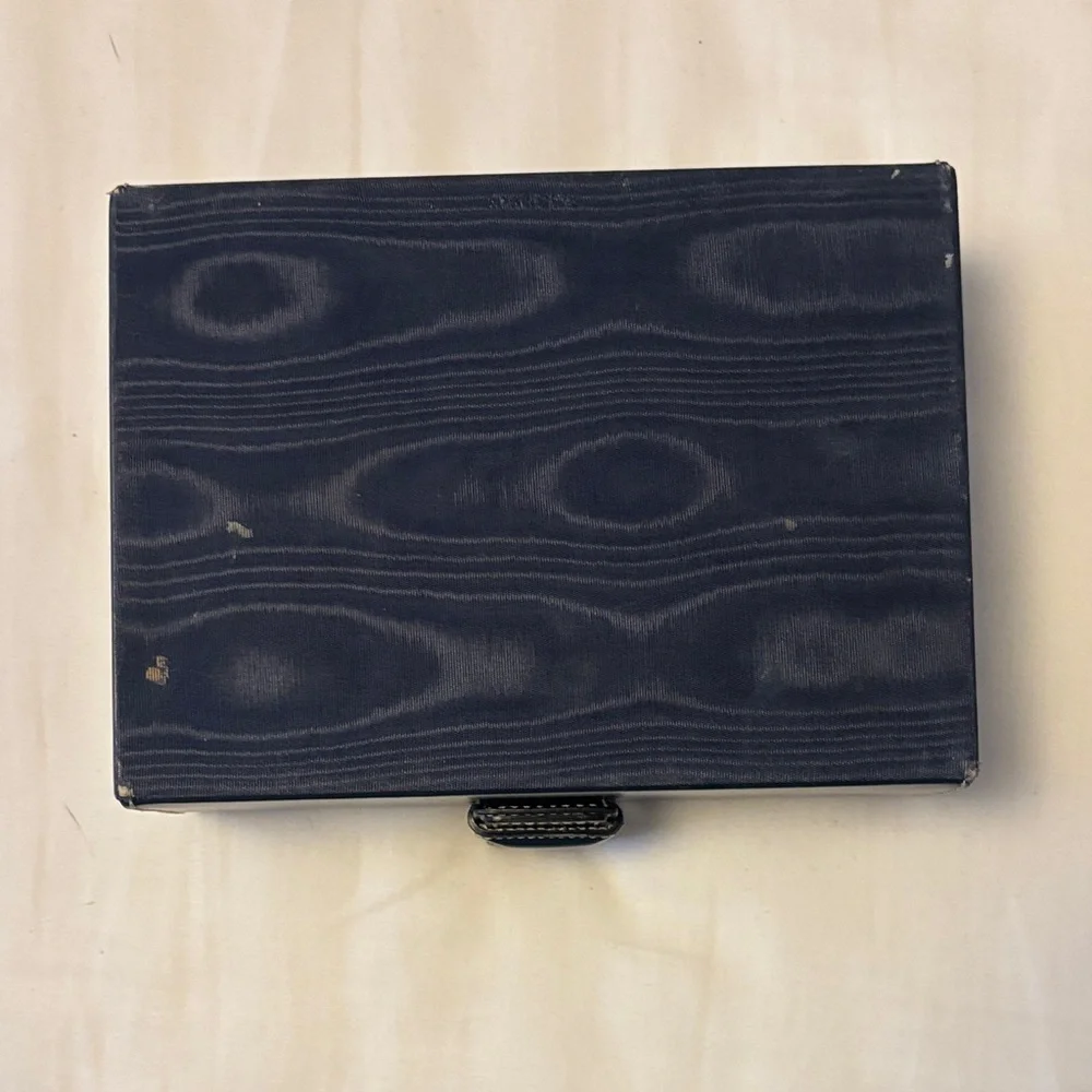 Dooney & Bourke Black and Navy Clutch